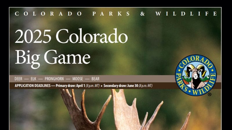 2025 Colorado Parks and Wildlife Big Game Regulations